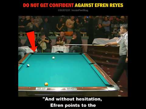 Do NOT Get OVERLY CONFIDENT Against EFREN REYES