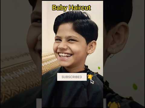 Baby haircut💇🥰 | kids haircut | Girl haircut | Boy haircut | #shorts