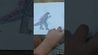 My Art File Tour   .........   #art #godzila #music #childrensart #artworld #drawing #childrenvlogs