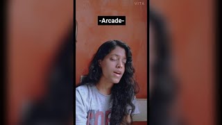 Arcade - Duncan Laurence (KHUSHI RAO cover)                   #shorts