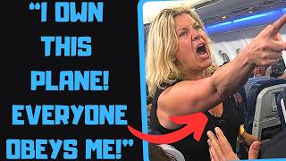 r/PettyRevenge - Nasty Karens Think They RULE THE PLANE! They Regret It BIG TIME.