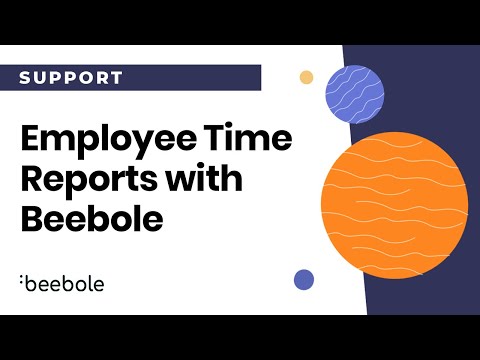 Configuring Employee Time Reports with Beebole