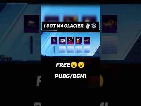 i got M4 glacier for free😍@Panda @Mortal @sc0ut  #bgmi #pubgclips #shorts