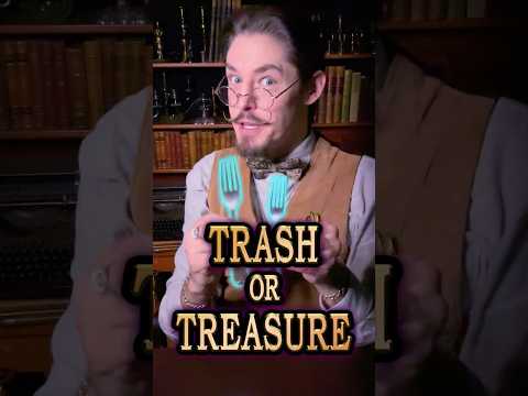 Treasure or Trash? #history #english #treasure #money #facts #silver #marketing #marks #silverware