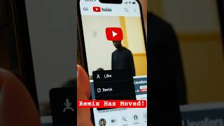 YouTube Remix Button Moves - New Share Menu Explained