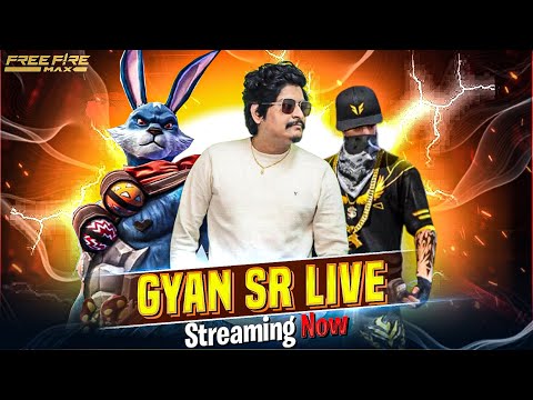 GyanSR IS Live CS Top 1 Grandmaster Ranked Push @RaiStar @GyanGaming - Garena Free Fire