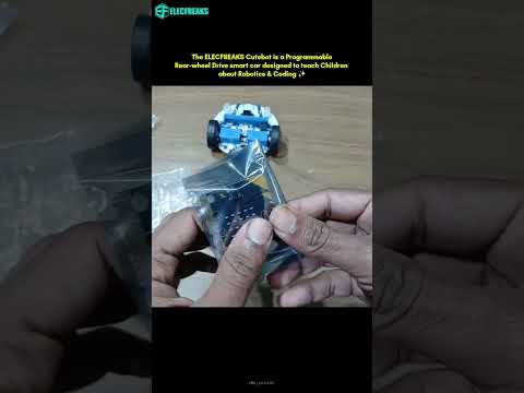 Microbit based ELECFREAKS Smart Cutebot Unboxing & review | Micro:bit robot #robotics #microbit