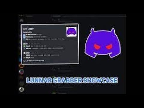 GR4BB3R PARA DISCORD - LUNAR GR4BB3R VOLTOU!!!!