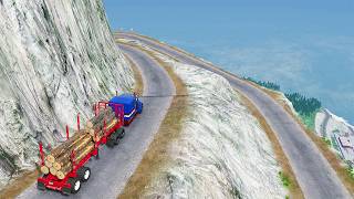 Mobil vs Unfinished Road #17 - BeamNG Drive