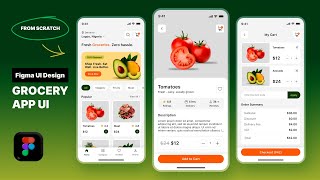 Ecommerce Mobile App Design Tutorial in Figma – For Beginners (UX/UI Guide)