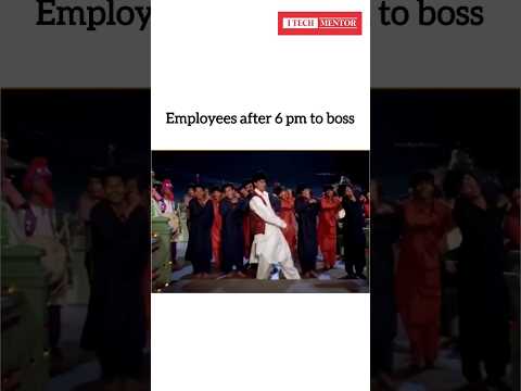 Every corporate employee after 6PM,boss kuch or ab na kahna#shorts #shortsfeed #funny #youtubeshorts