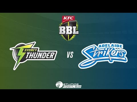 live t20 match WBBL Live Adelaide Strikers Women vs Sydney Thunder Women