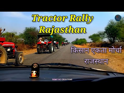 Farmer | Kisaan Tractor Rally Rajasthan | किसान एकता मोर्चा | Bharat Maa Ke Bete| Soni The Creations