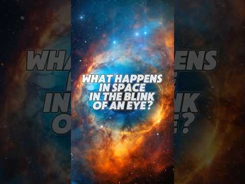 One Blink, Countless Cosmic Events  #universe #cosmos #space