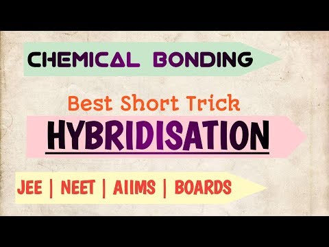 Hybridisation Trick - JEE/NEET/BOARDS | How to find Hybridisation | Chemical Bonding