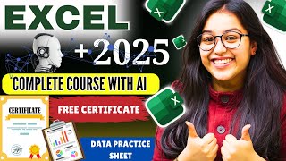 ZERO to HERO in Excel! 📈 Full Step-by-Step Course with AI
