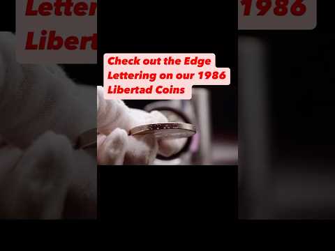1986 Libertad Silver Coins are up fresh from the tube! #fyp #explore #explorepage #preciousmetals