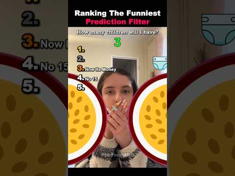 Ranking Best Prediction Filter Videos