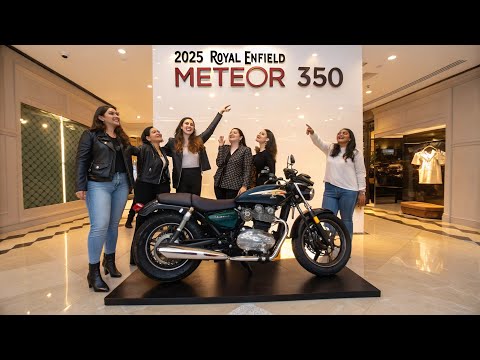 2025 Royal Enfield Meteor 350 | Full Review, Features & Test Ride! 🔥💗 Amazing look ❣️