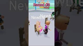 Playing Musical Chairs! #robloxshorts #shorts