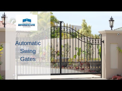 Automatic Swing Gates Design Brisbane, Logan, Ipswich, Brisbane Bayside
