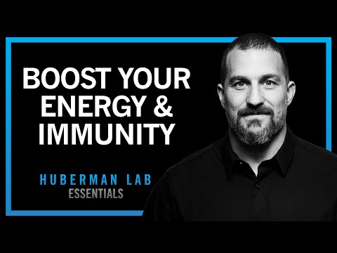 Boost Your Energy & Immune System with Cortisol & Adrenaline | Huberman Lab Essentials