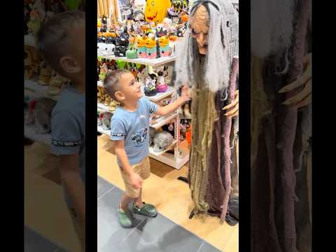 The Little Brother Meets a Witch Toy 🧙♀️🎃