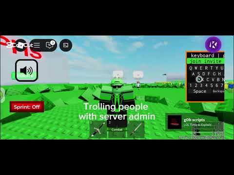 Trolling people With server admin 