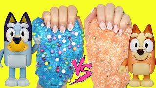Bluey and Bingo DIY Slime Making and Mixing Tutorial! Crafts for Kids