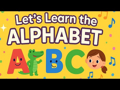 Let’s Learn the Alphabet ✨ | Fun ABC Learning for Kids 🎶 l CandyKiddie