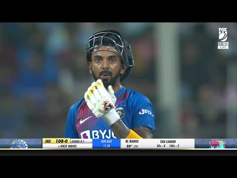 KL Rahul 91 (56) vs West Indies 3rd T20I 2019 Mumbai (Ball By Ball)