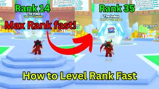 🔥How To Level Up Ranks FAST Pet Simulator 99 💎FULL GUIDE💎