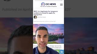 Dual intent officially validated! ✅ #immigration #immigrationnews #canadavisa #shorts