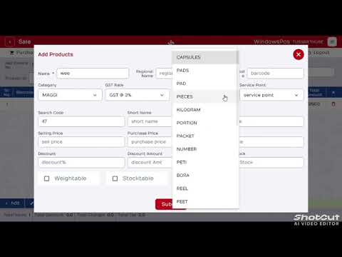 How to Add Products in Your Windows Billing Machine | Complete Setup Tutorial