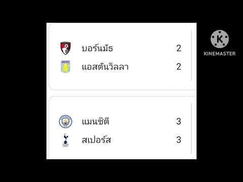 ผลฟุตบอลพรีเมียร์ ลีก อังฤกษ