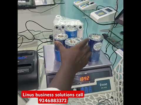 Android touch pos with billing software & weighing scale integration also mobile application