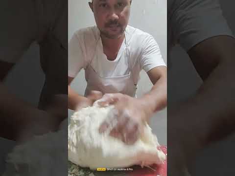 Kneading of 3 kilos of dough for my empanadas