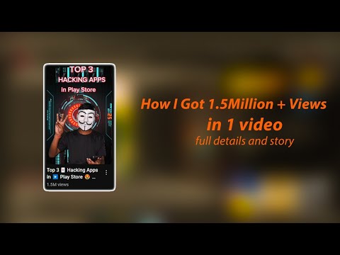 How 😱I got 1.5million + views in one video🤩/कैसे मुझे एक वीडियो पर 15 लाख से ज़्यादा व्यूज़ मिले 😍