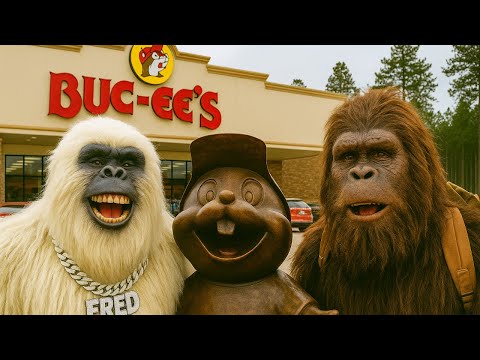 WORLD'S LARGEST BUC-EE'S with Bigfoot and Yeti