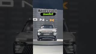 @mahindraelectricsuvs  Vision X unveiled. Seems like it is from the XEV family but smaller.