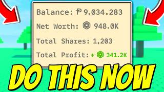 How To GET INFINITE POINTS FAST In Stonks! (BEST METHOD) Roblox