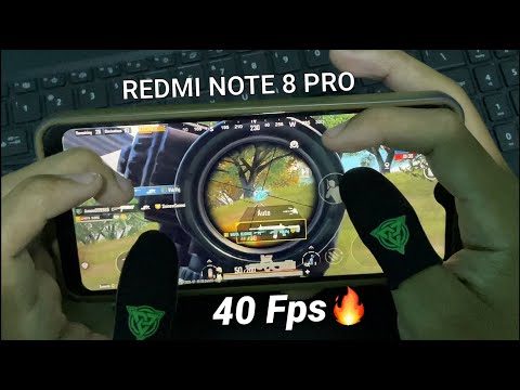 REDMI NOTE 8 PRO TEST PUBG MOBILE IN 2025 | Smooth+40Fps Erangel Gameplay !!!