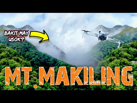 ITO PALA ANG ITSURA NG IBABAW NG BUNDOK MAKILING. NAKAKAMANGHA.