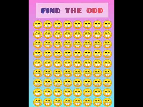 find the odd emoji 😁 in 5 seconds🔥#findtheodd#challenge#shorts