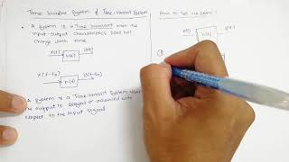 Lecture 2.6: SnS - Time-Invariant and Time-Variant System (Part 1)