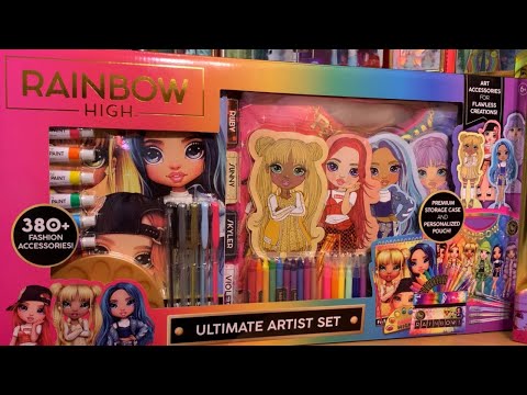 “Christmas Sales” Rainbow High Limited Supply Ultimate Artist Set (Best Doll Deals Right Now)!!!