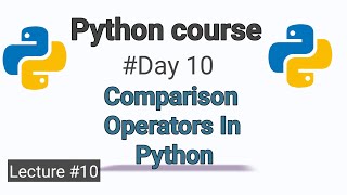 Python Comparison Operators Explained | Learn Python Easily for Beginners