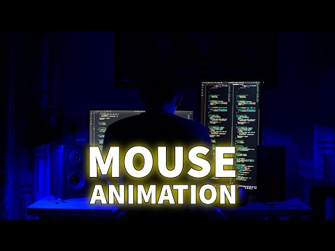 Interactive Mouse Cursor Animation Tutorial | HTML, CSS, JavaScript