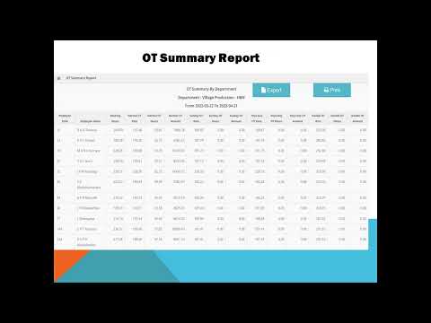 Attendance and Payroll System's demonstration video #software #system #payrollsolutions #fingerprint