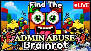 🎉MEGA ADMIN ABUSE🔴LIVE | Find the Brainrot 483 | @yulyonroblox |🎮ROBLOX | 4K